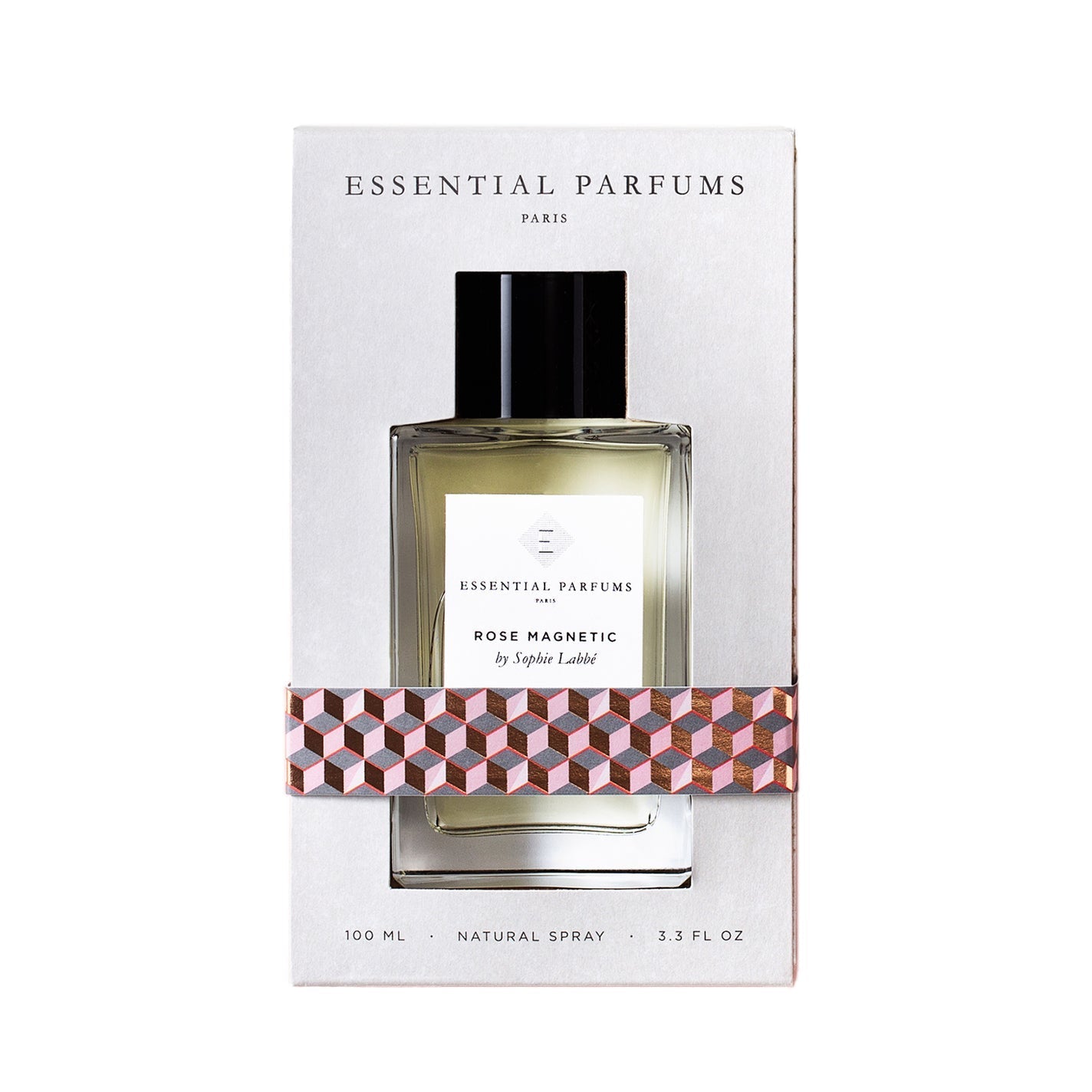 Essential Parfums Rose Magnetic Perfume For Unisex EDP 100ml Refillable