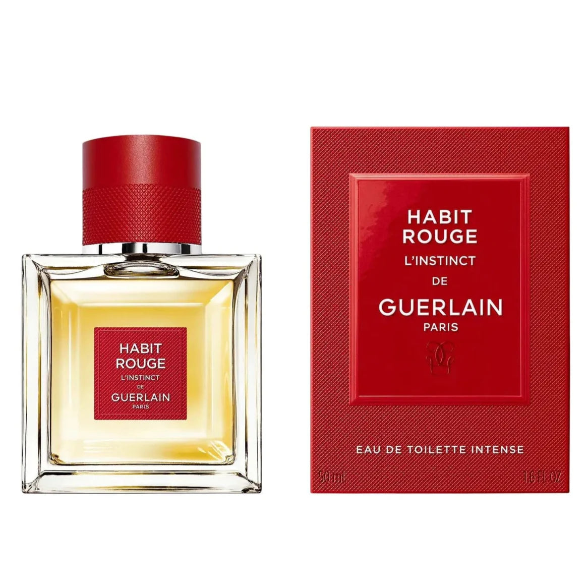 Guerlain Habit Rouge L'Instinct Perfume For Men EDT Intense 50ml