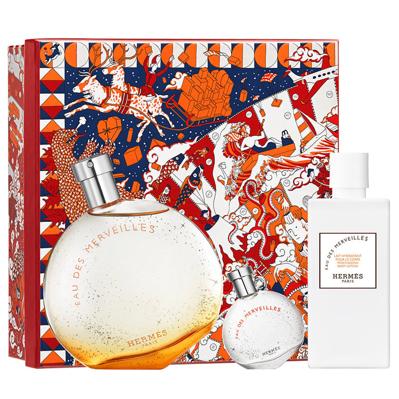 Hermes Eau Des Merveilles Gift Set For women