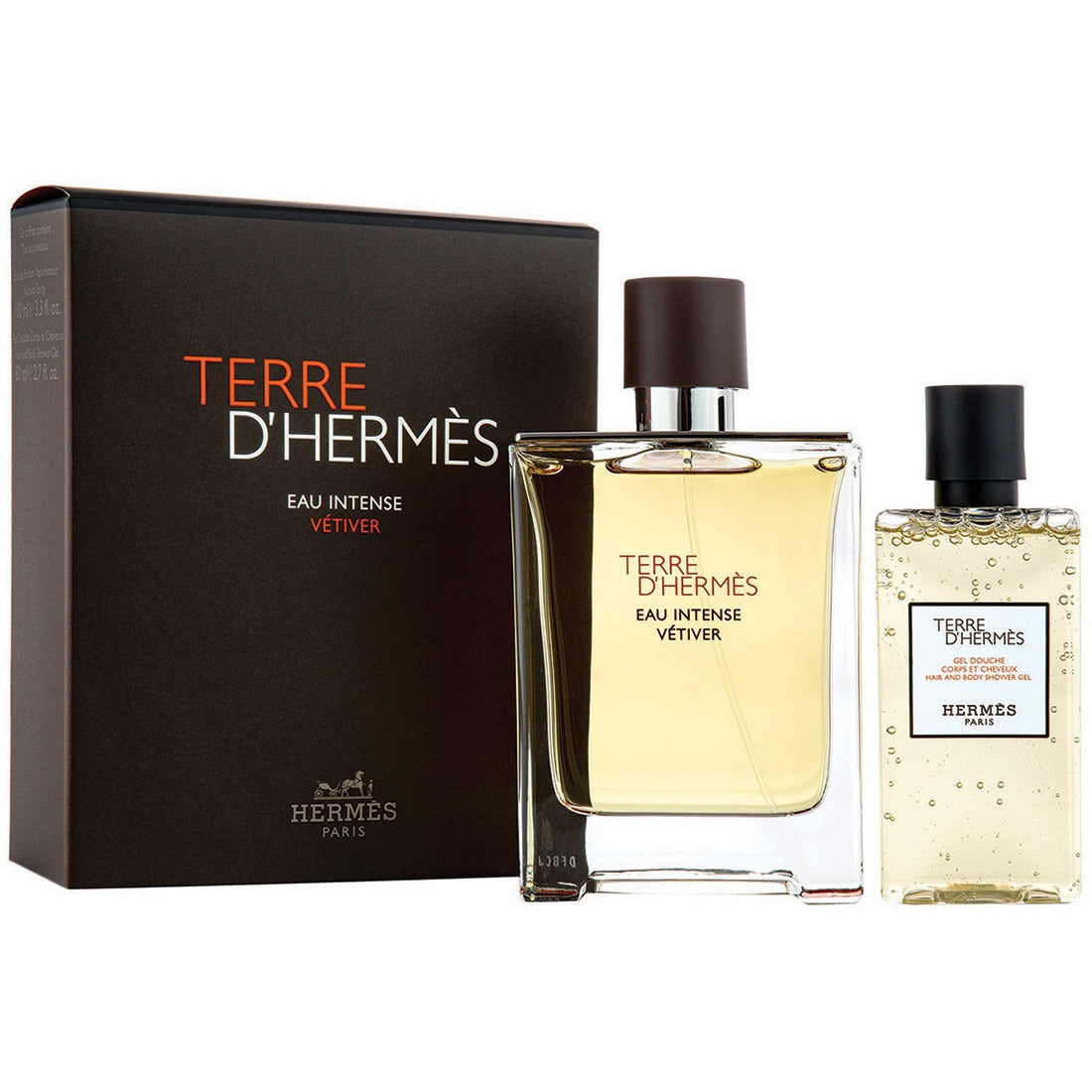Hermes Terre D'Hermes Eau Intense Vetiver Gift Set For Men