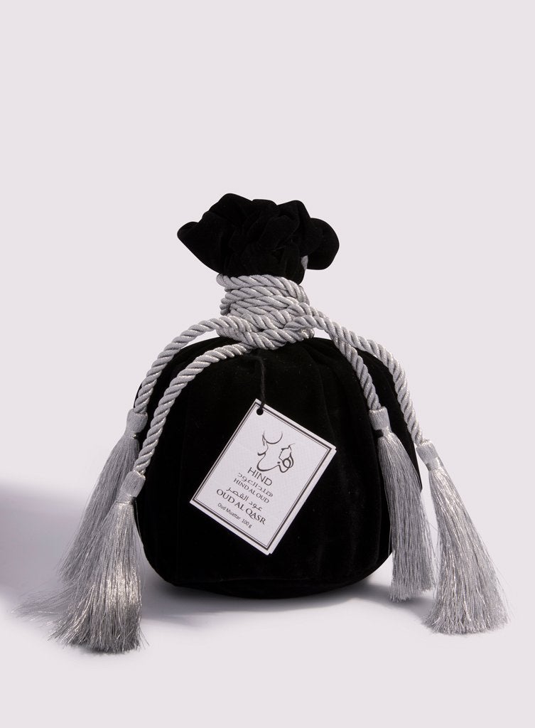 Hind Al Oud Oud Al Qasr Oud Muattar 100g + Pouch