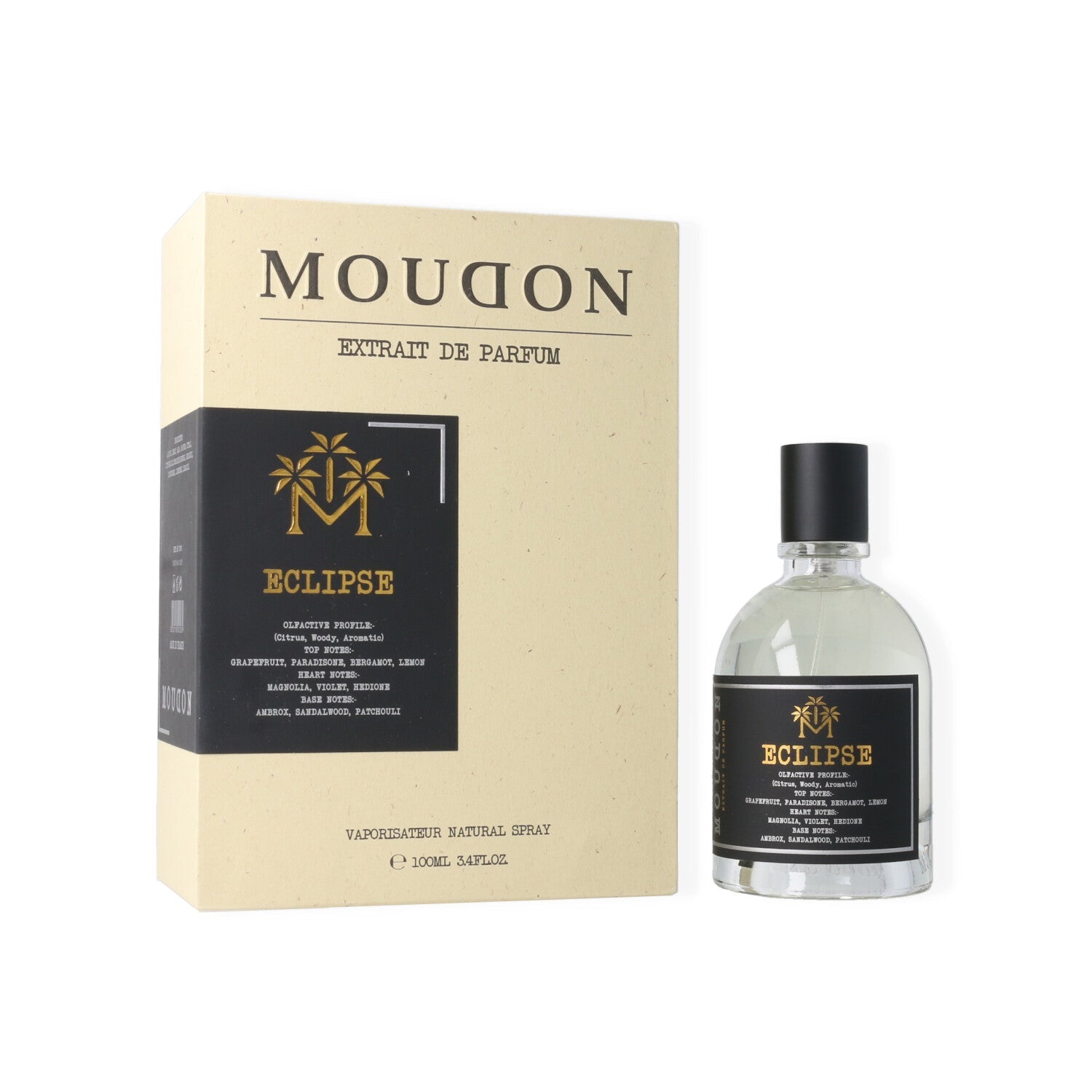 Moudon Eclipse Extrait De Parfum For Unisex 100ml