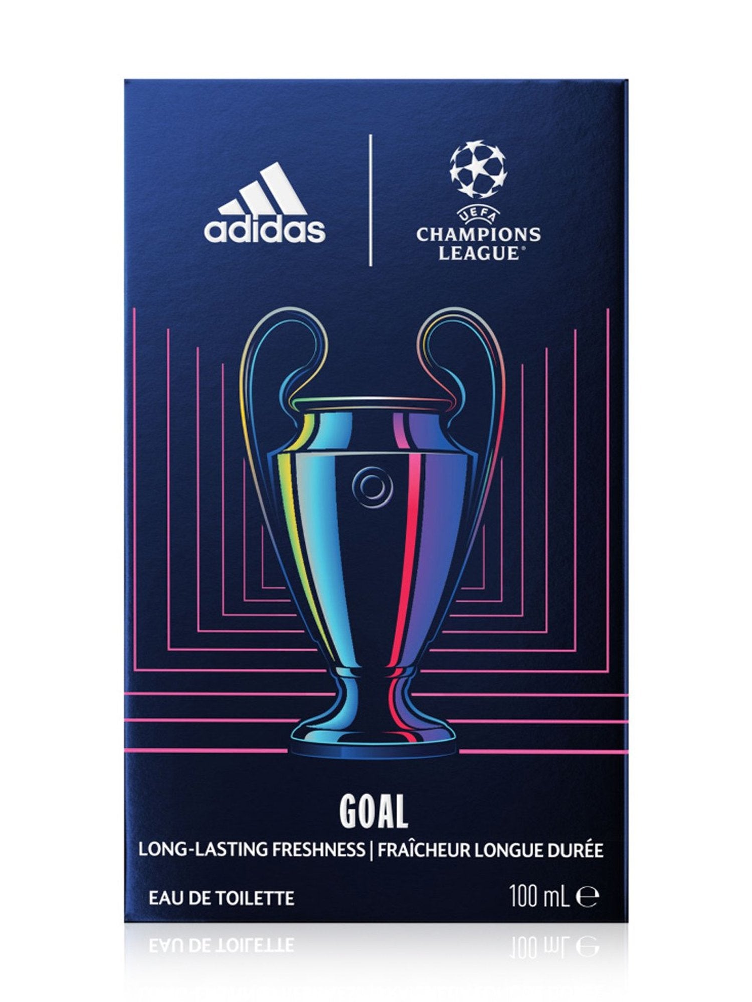 Adidas Champions League Goal Eau De Toilette For Men - Aromatic‐Fresh Perfume 100ml