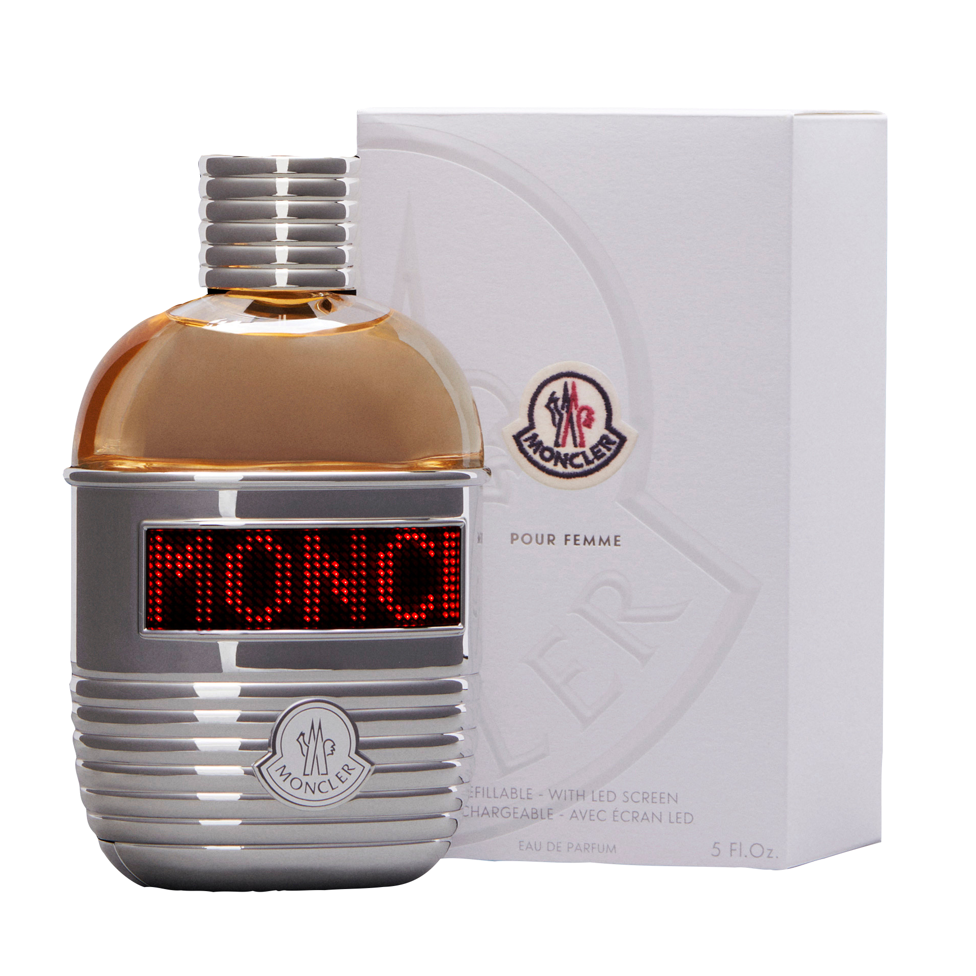 Moncler Pour Femme Perfume For Women EDP 150ml Refillable With Led Screen