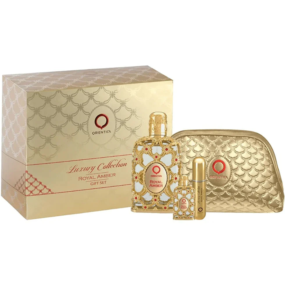 Orientica Luxury Collection Royal Amber Gift Set For Unisex