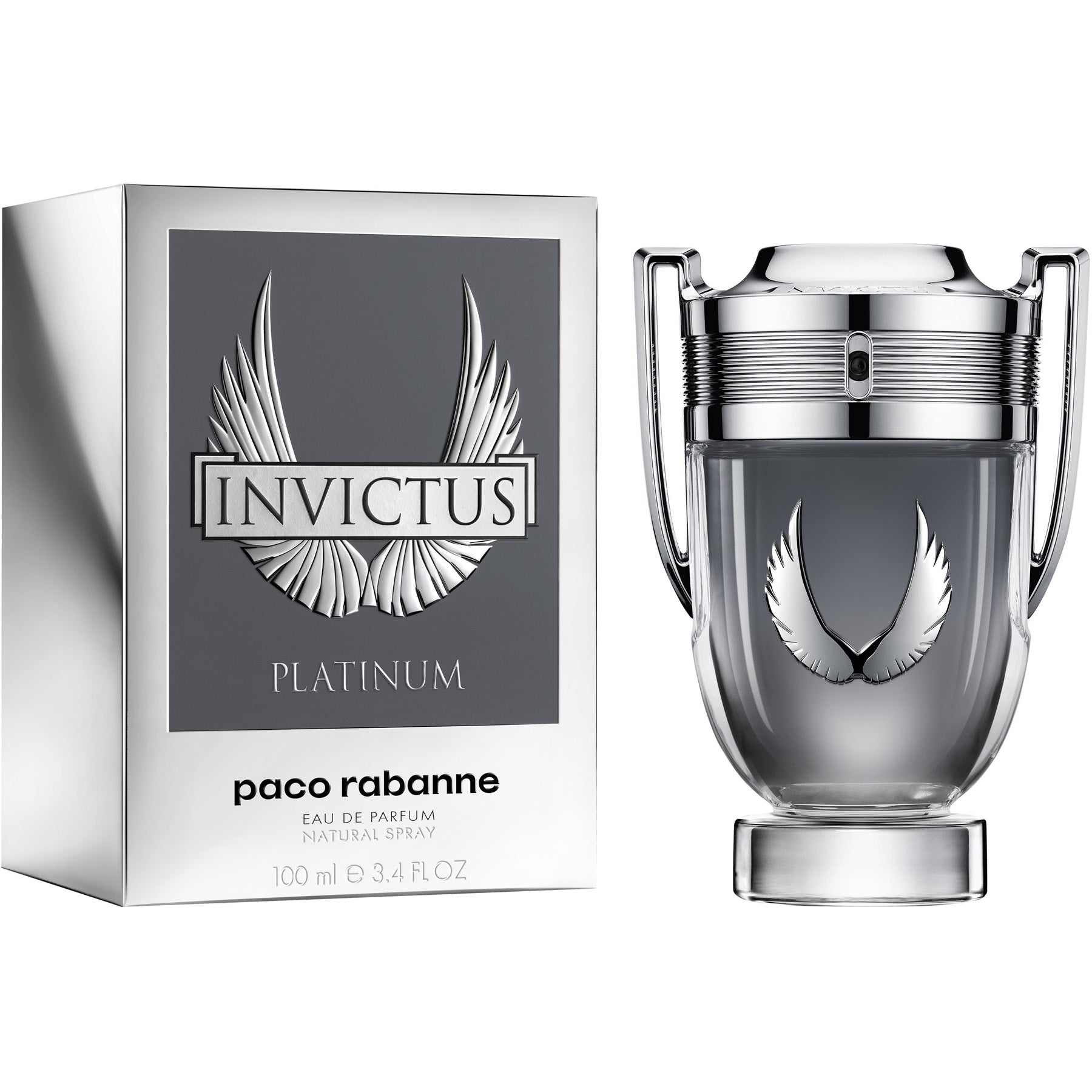 Paco Rabbane Invictus Platinum Perfume For Men EDP 100ml
