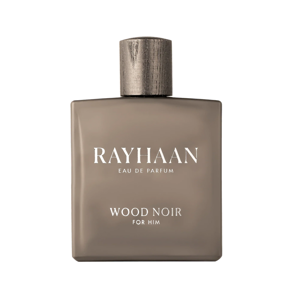 Rayhaan Wood Noir Eau de Parfum For Men - Aromatic Woody Perfume 100ml