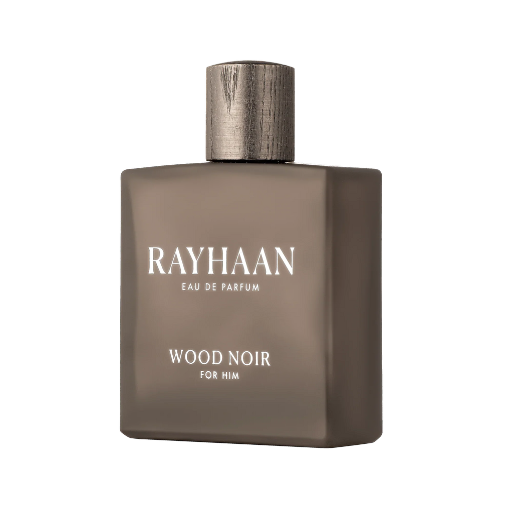 Rayhaan Wood Noir Eau de Parfum For Men - Aromatic Woody Perfume 100ml