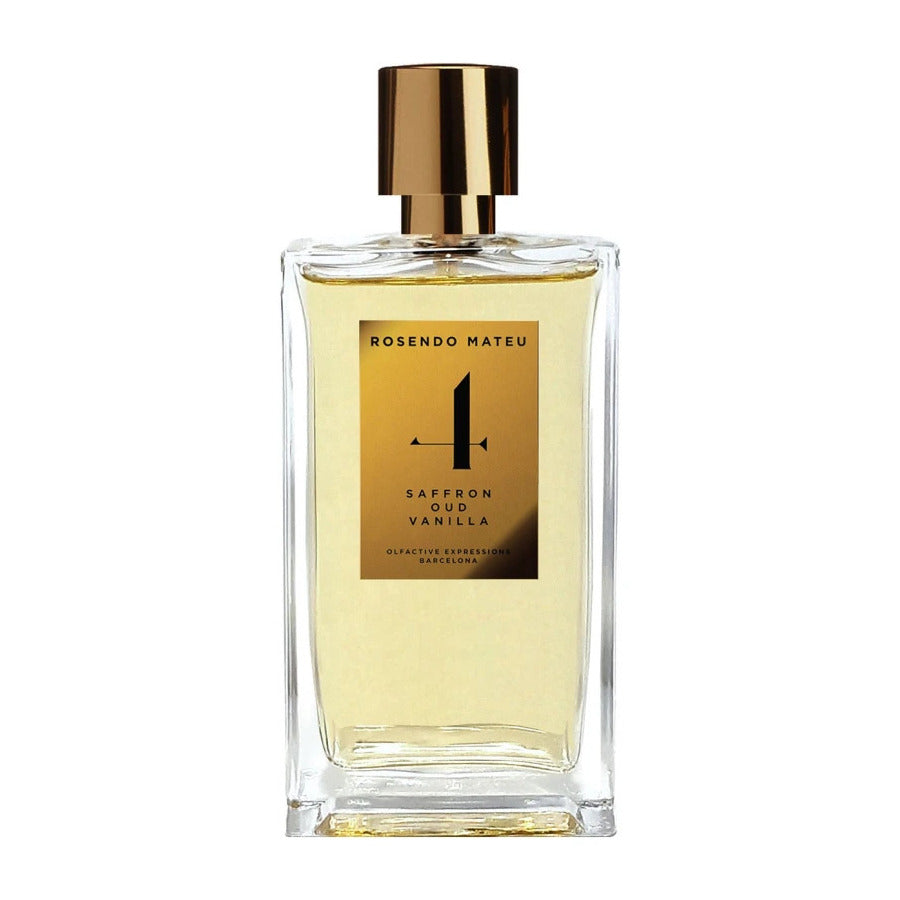Rosendo Mateu 4 Saffron Oud Vanilla Perfume For Unisex EDP 100ml