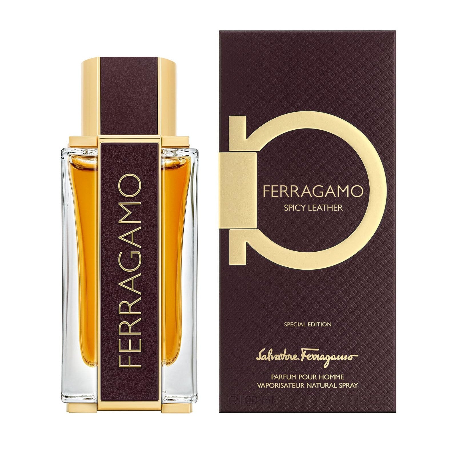 Salvatore Ferragamo Spicy Leather Special Edition Parfum Pour Homme Perfume For Men 100ml