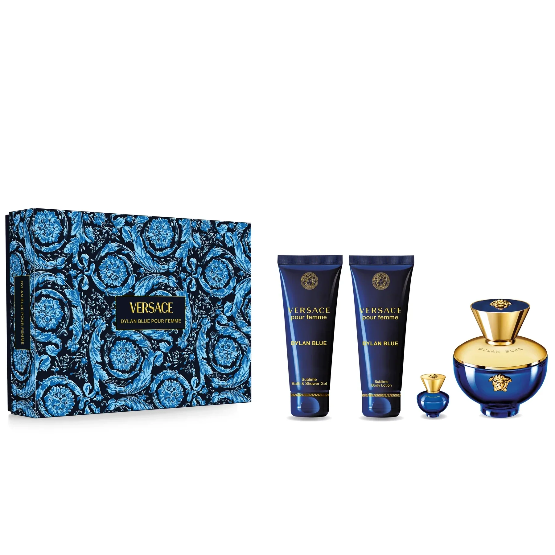 Versace Dylan Blue Pour Femme Gift Set For Women