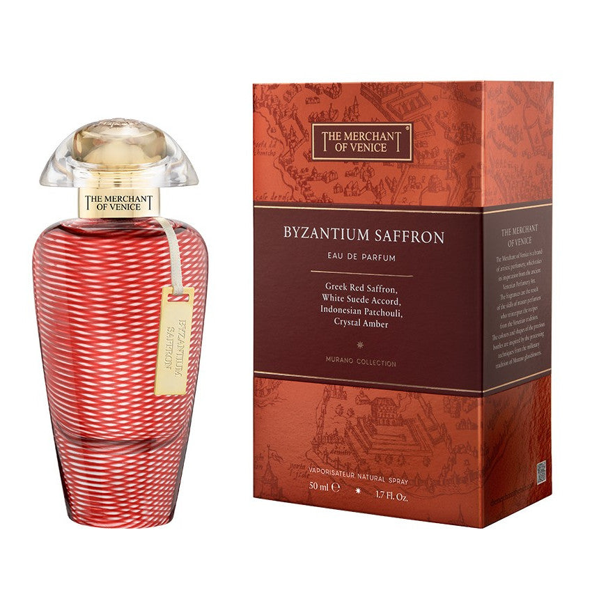 The Merchant Of Venice Murano Collection Byzantium Saffron Perfume For Unisex EDP 50ml
