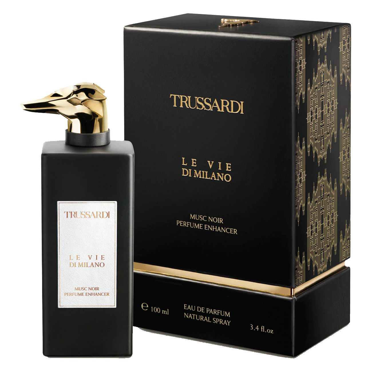 Trussardi Le Vie Di Milano Musc Noir Perfume Enhancer Perfume For Unisex EDP 100ml