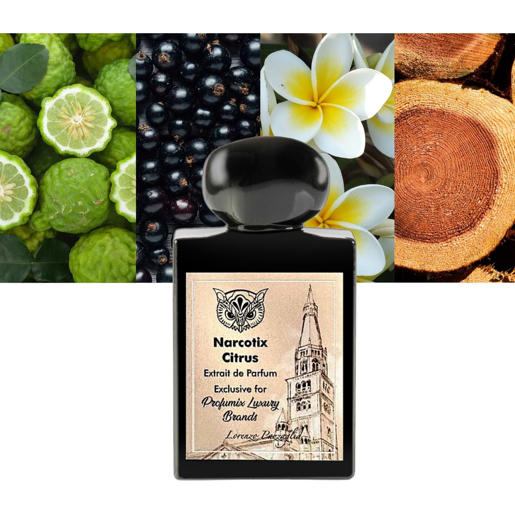 Lorenzo Pazzaglia Narcotix Citrus Extrait De Parfum For Unisex - Oriental Floral Perfume 50ml