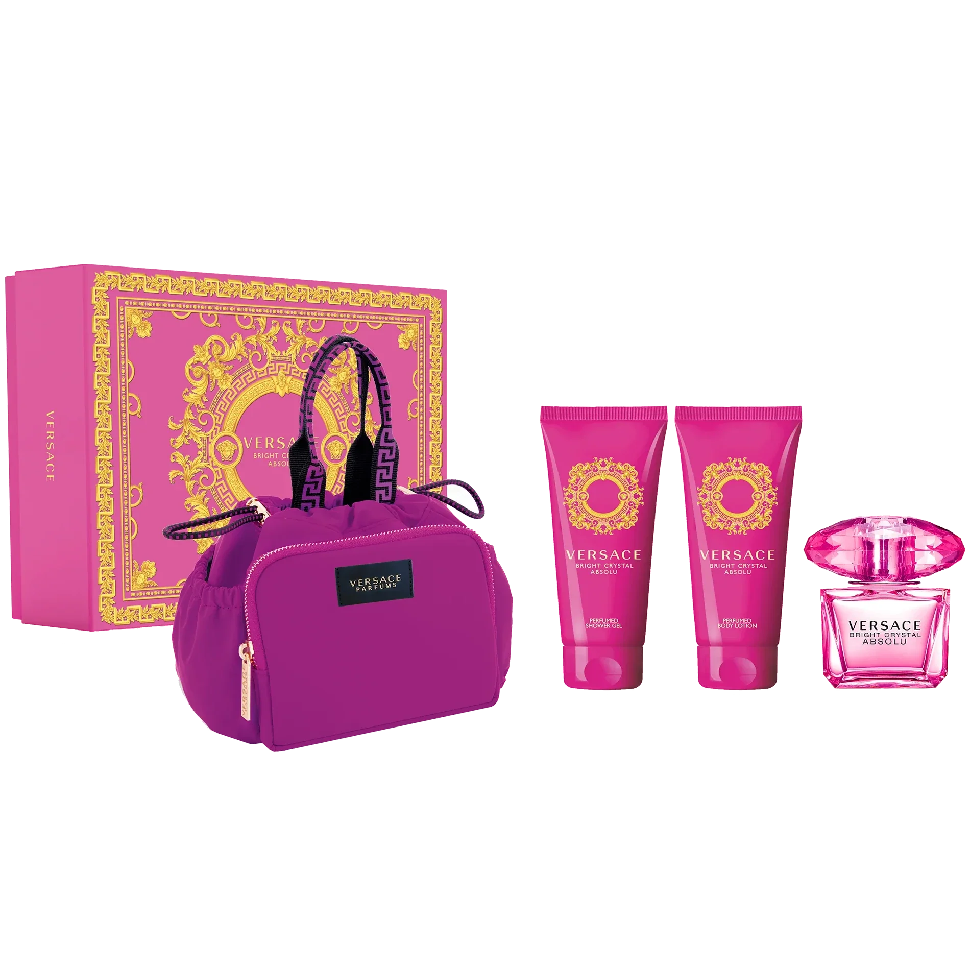 Versace Bright Crystal Absolu Gift Set For Women
