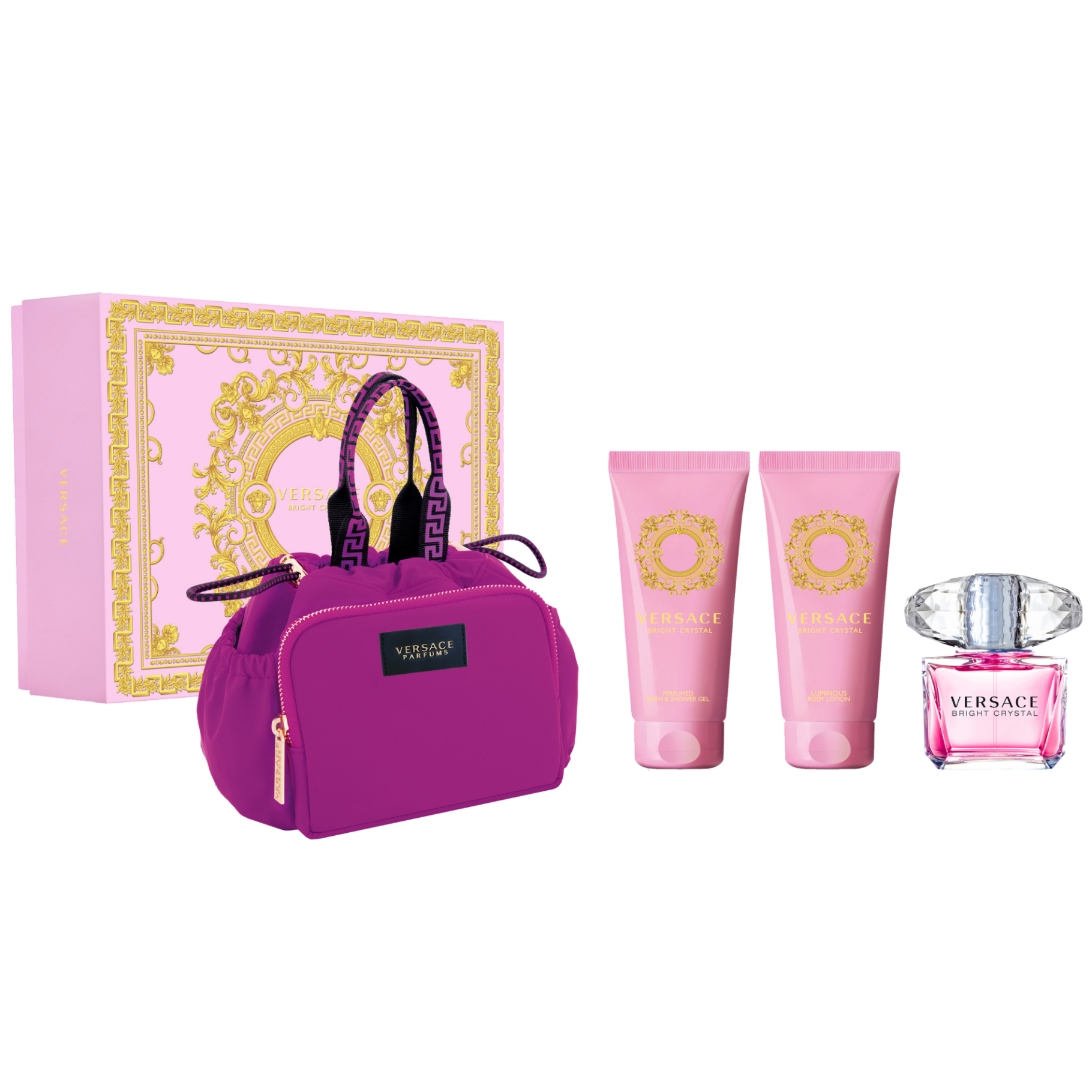 Versace Bright Crystal Gift Set For Women