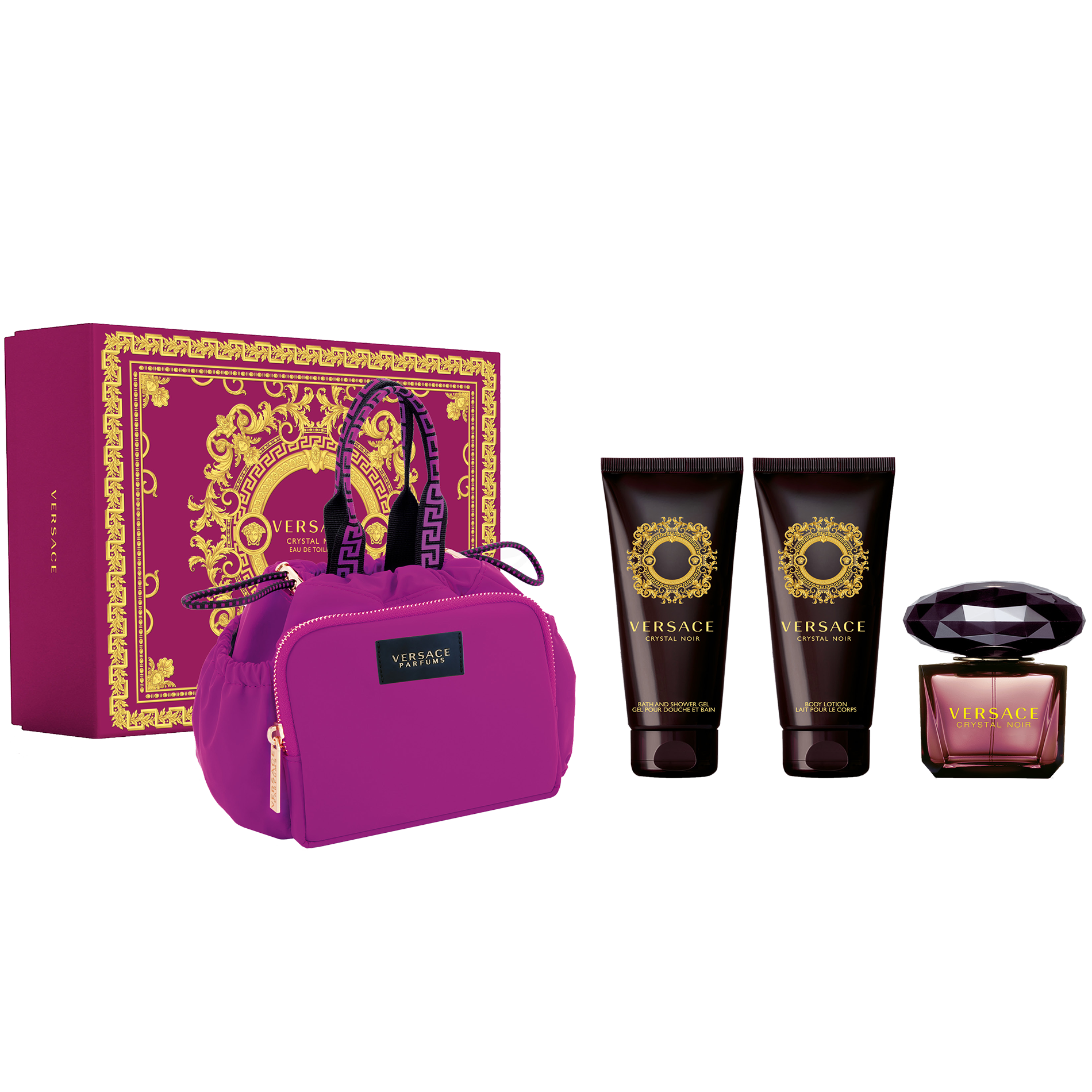 Versace Crystal Noir Gift Set For Women