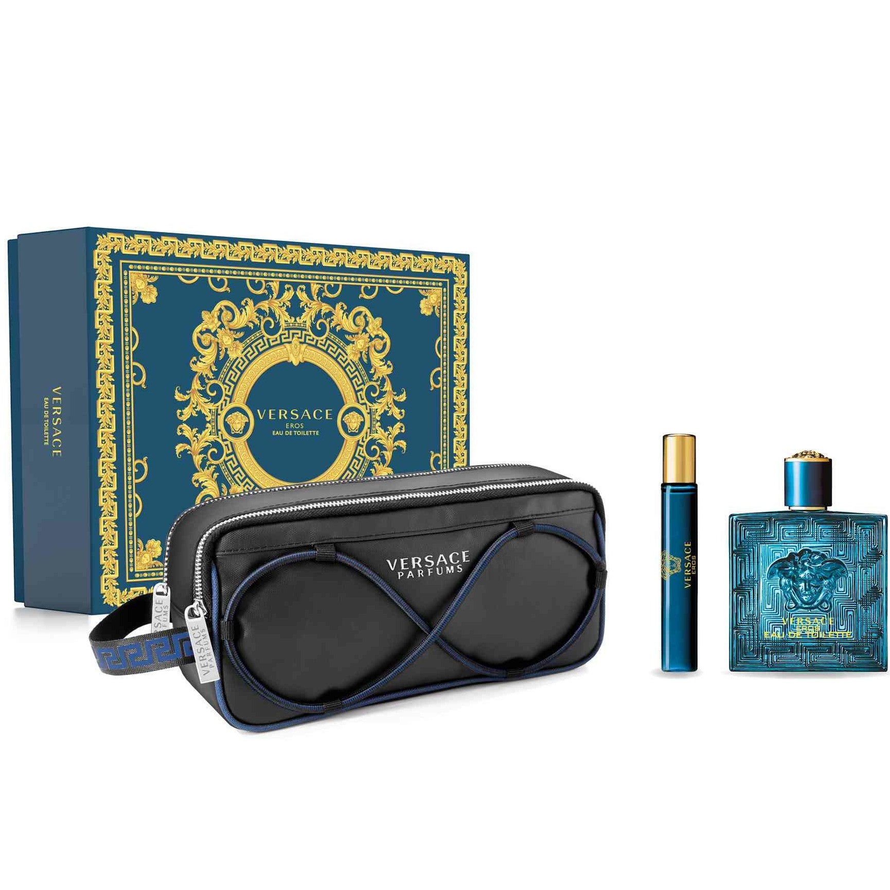 Versace Eros Gift Set For Men