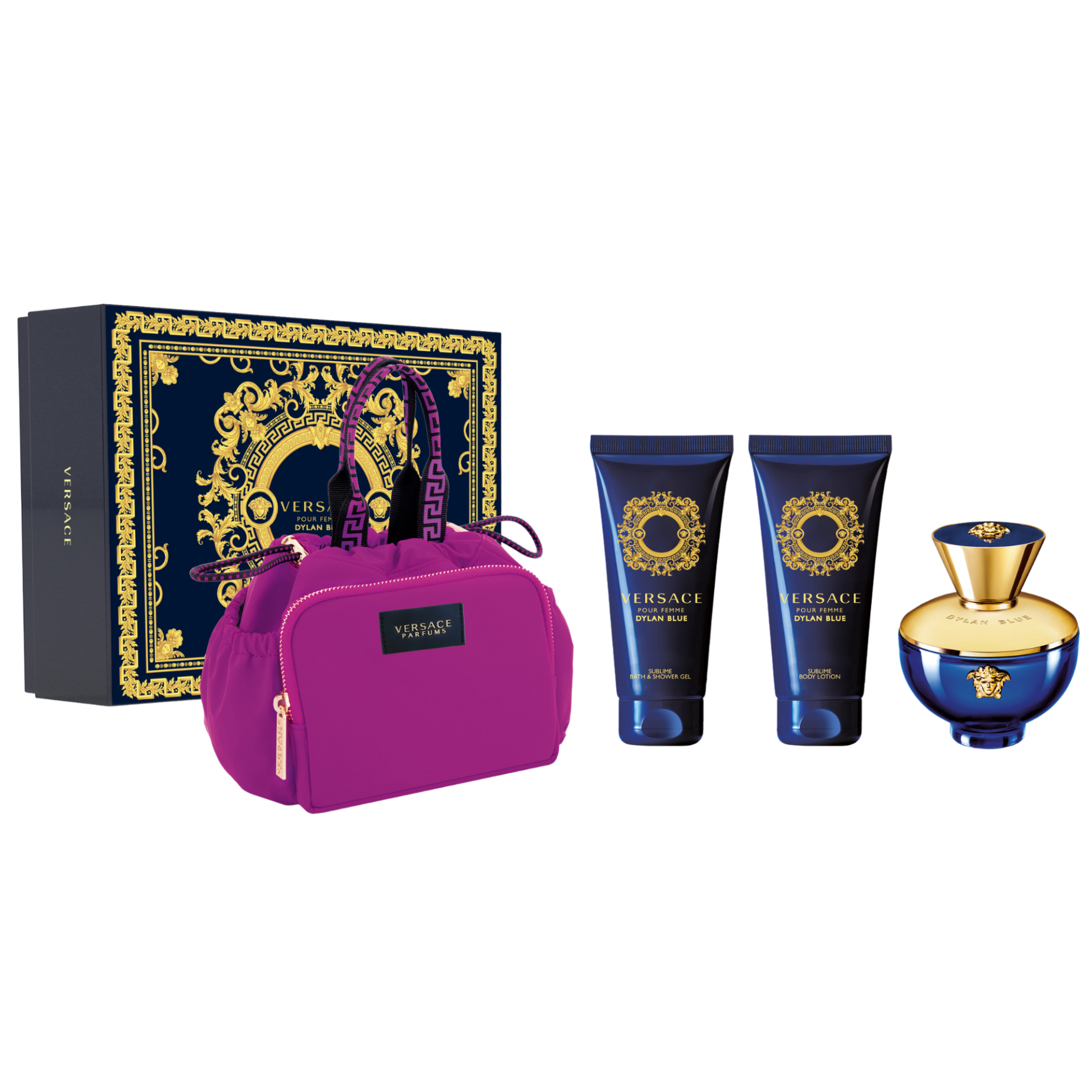 Versace Pour Femme Dylan Blue Gift Set For Women
