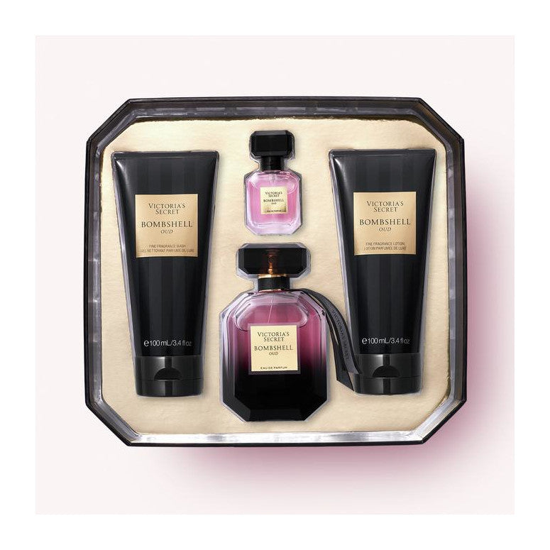 Victoria's Secret Bombshell Oud 4-Piece Gift Set For Women