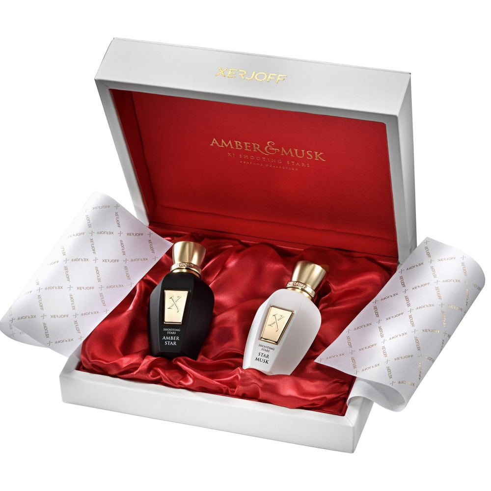 Xerjoff Shooting Stars (Amber + Musk) Gift Set Parfum 2X50ml For Unisex