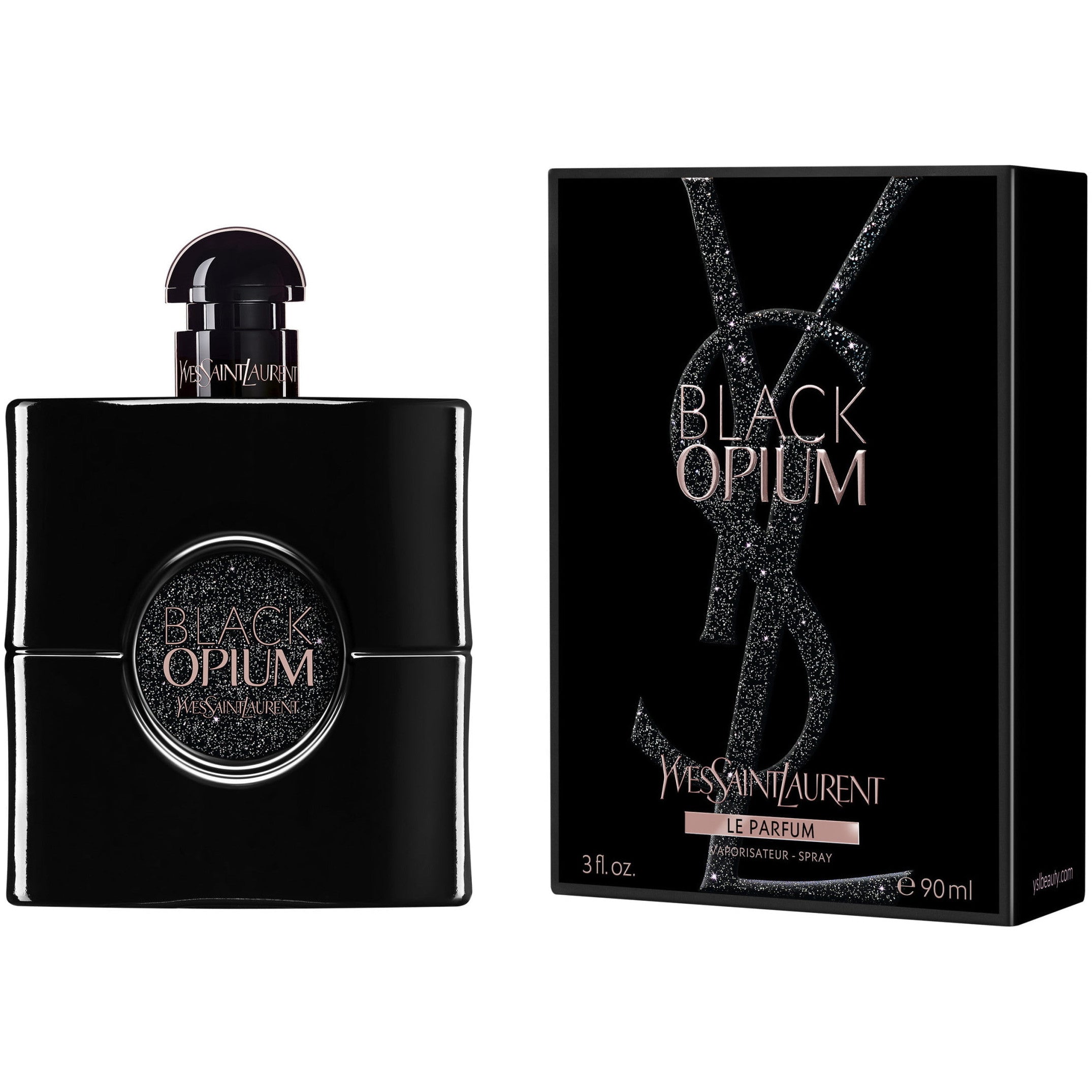 Yves Saint Laurent Black Opium Perfume For Women Le Parfum 90ml