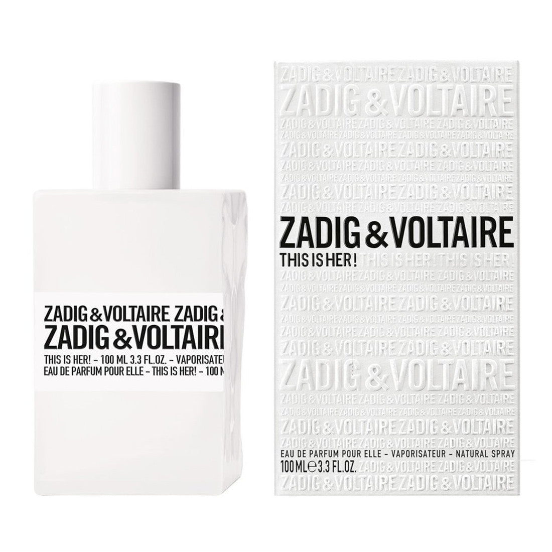 Zadig & Voltaire This Is Her! Pour Elle Perfume For Women EDP 100ml