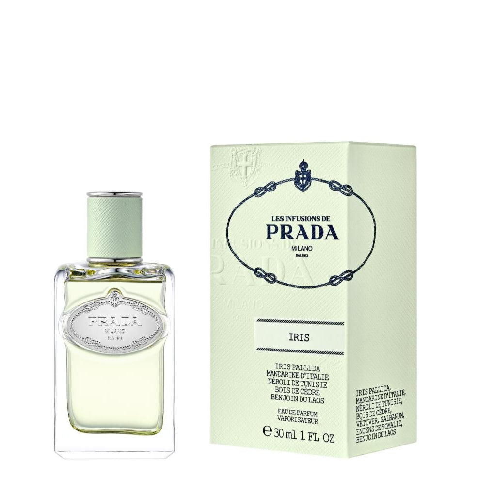 Prada Les Infusions De Iris Eau De Parfum For Women - Floral Woody Musk Perfume 30ml
