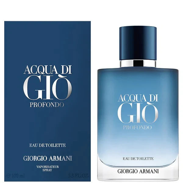 Acqua Di Giò Profondo By Giorgio Armani Perfume For Men Edt 100ml