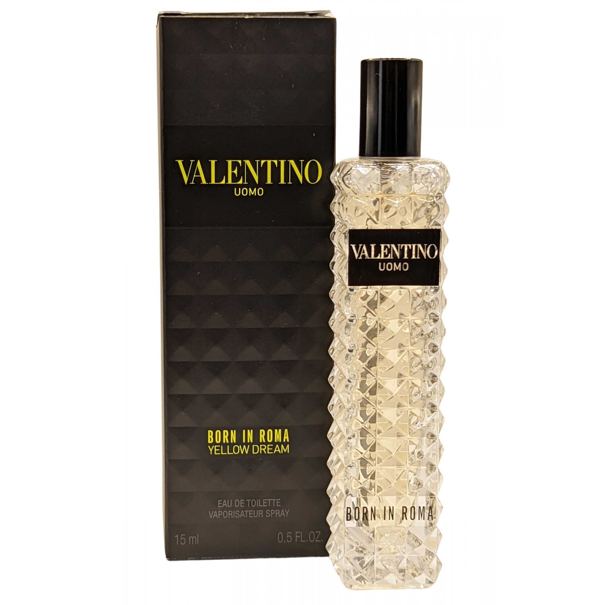 Valentino Valentino Uomo Born In Roma Yellow Dream Eau De Toilette For Men - Oriental Spicy Perfume 15ml