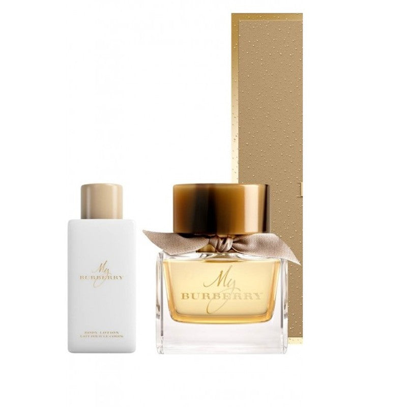 Burberry My Burberry For Women EDP 90ml+75ml Body Lotion Travel Set