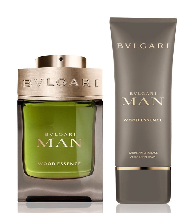 Bvlgari Man Wood Essence For Men Set Edp 100 ml + Aftershave Balm 100 ml + Pouch