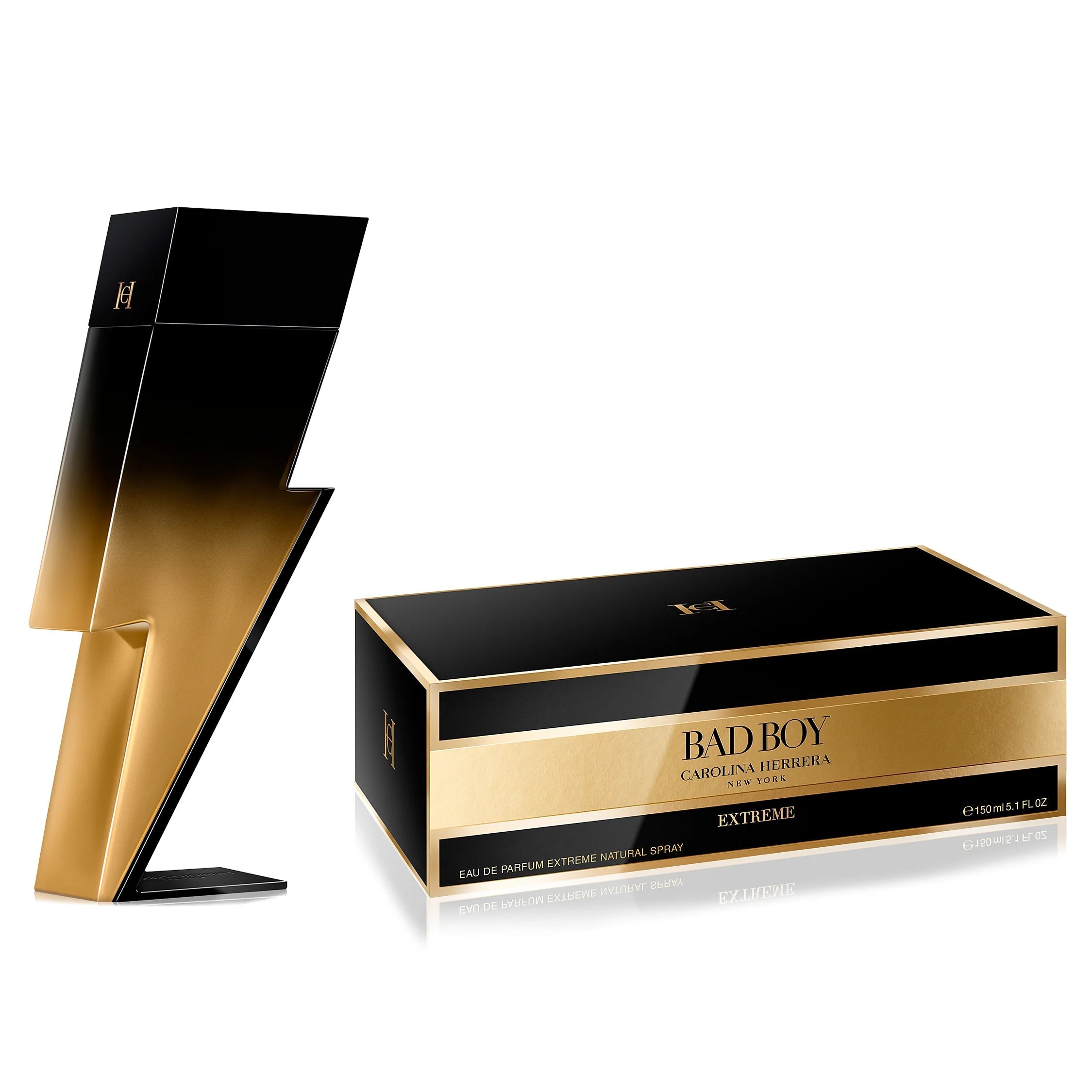 Carolina Herrera Bad Boy Extreme Eau De Parfum Extreme For Men - Oriental Perfume 150ml