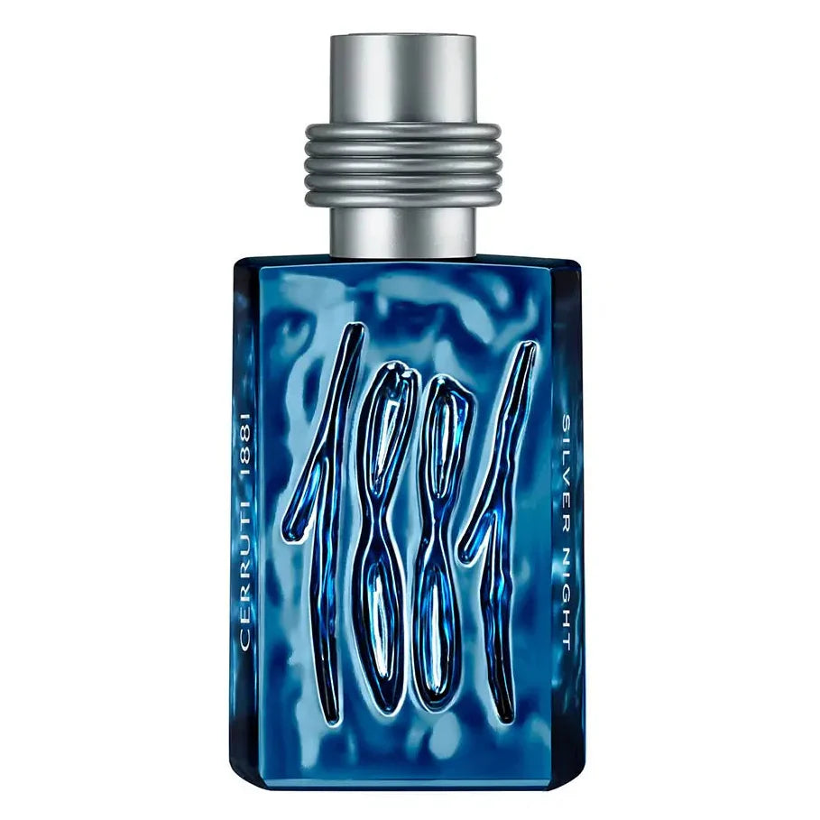 Cerruti 1881 Silver Night Pour Homme Eau De Parfum For Men -  Aromatic Fougere Perfume 50ml
