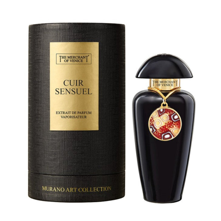 The Merchant Of Venice Murano Art Collection Cuir Sensuel Perfume For Unisex Extrait De Parfum 30ml