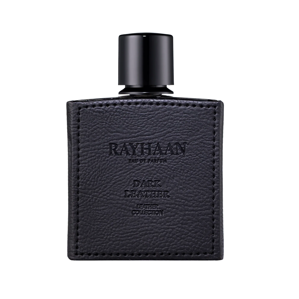 Rayhaan Dark Leather Eau de Parfum For Men - Aromatic Woody Perfume 100ml