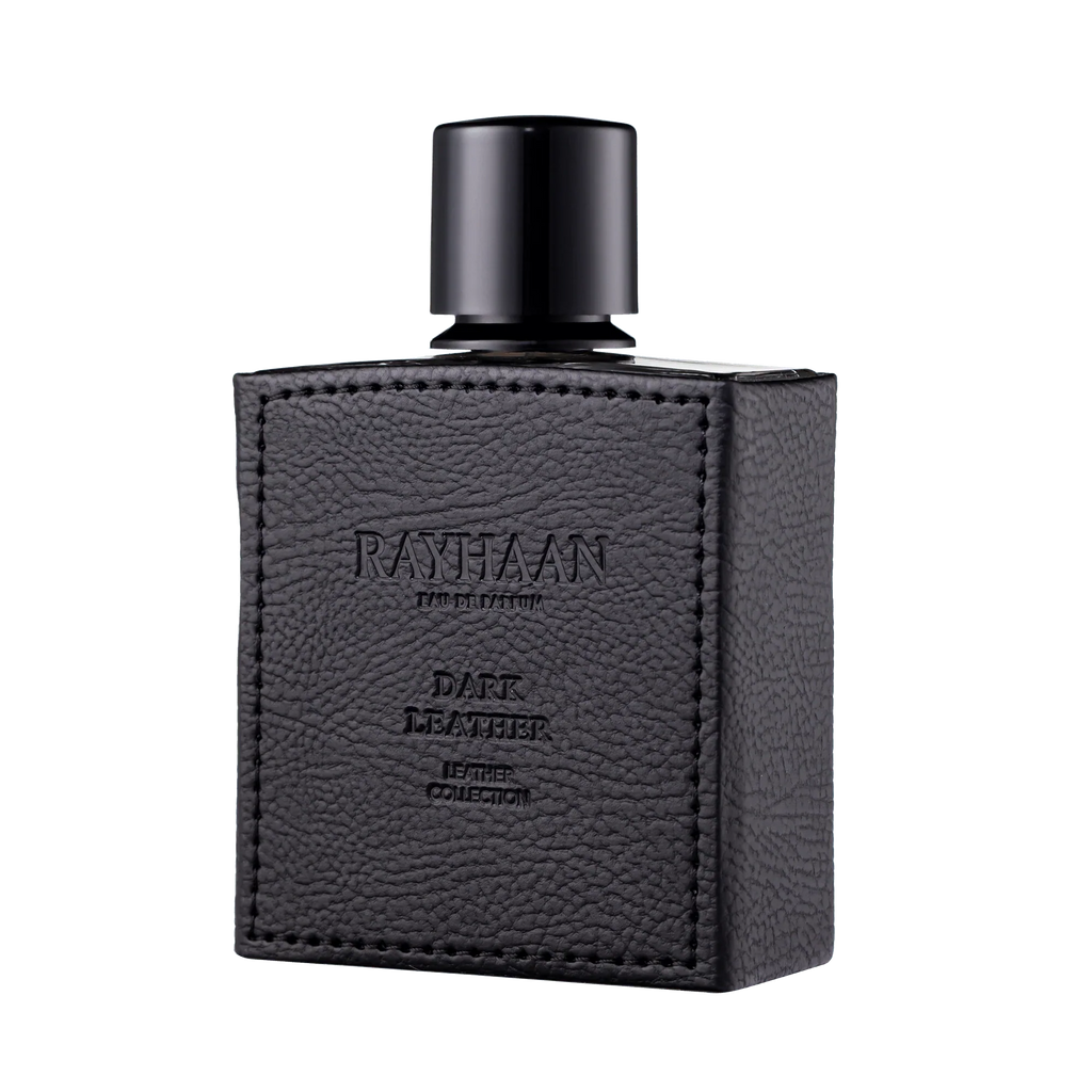Rayhaan Dark Leather Eau de Parfum For Men - Aromatic Woody Perfume 100ml