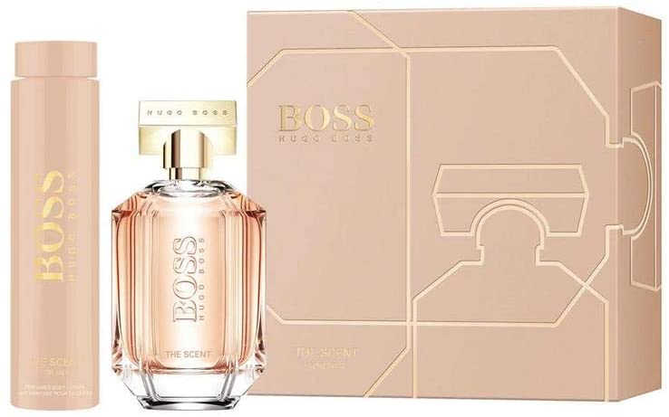 Boss The Scent For Her Hugo Boss Set for women (EDP 100 ml + perfumed BODY LOTION 200 ml )
