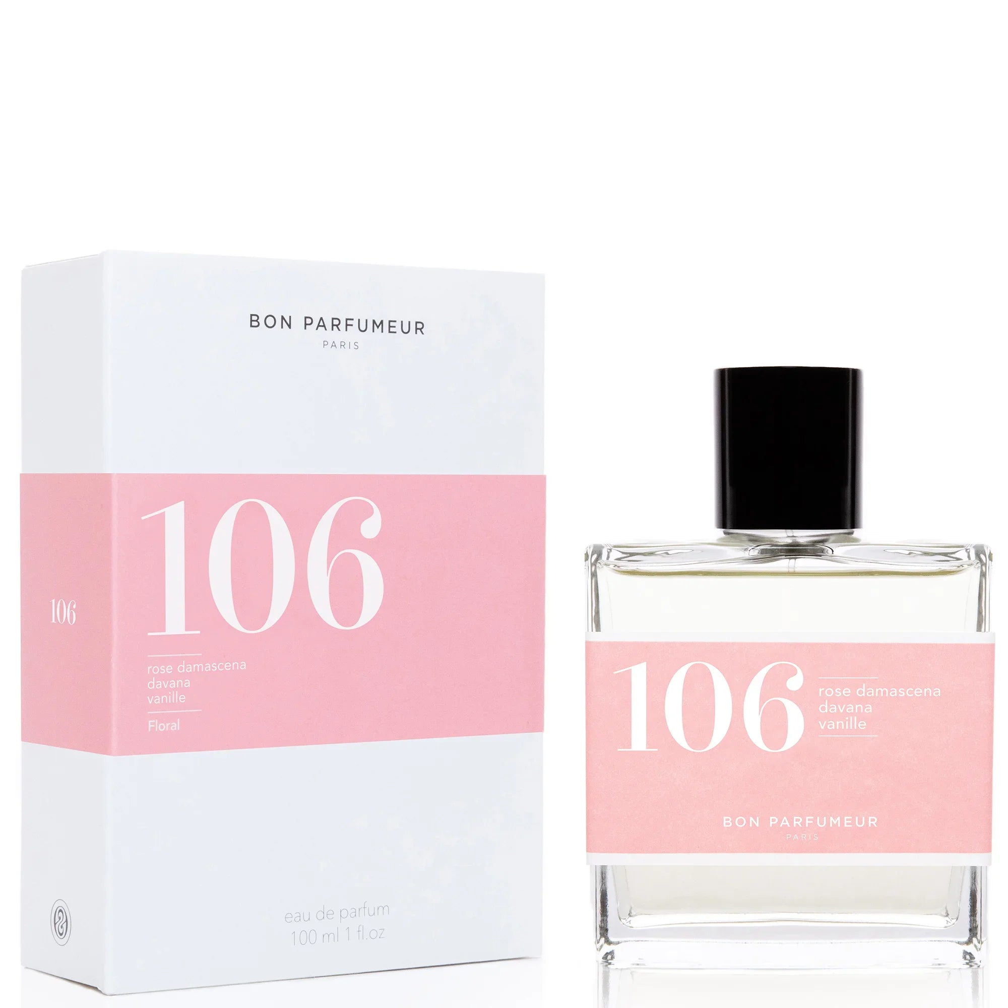 Bon Parfumeur 106 Rose Damascena Davana Vanille Perfume For Unisex EDP 100ml