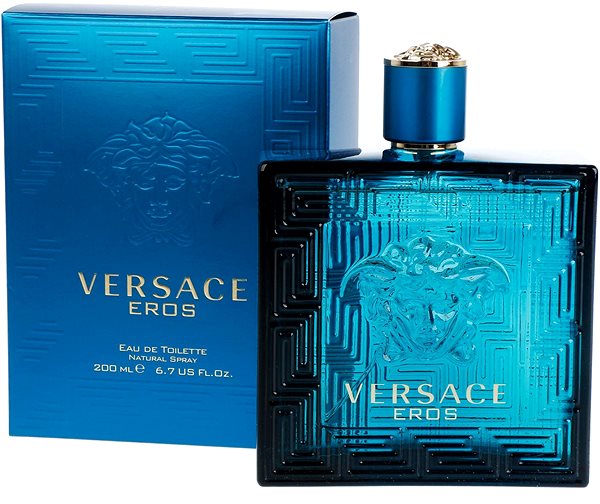 Versace Perfume - Eros by Versace - Perfume for Men, 200 ml - EDT Spray