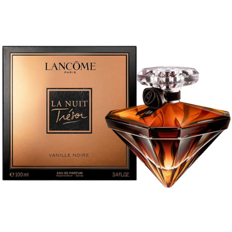 Lancome Tresor La Nuit Vanille Noire Eau De Parfum For Women - Oriental Vanilla Perfume 100ml