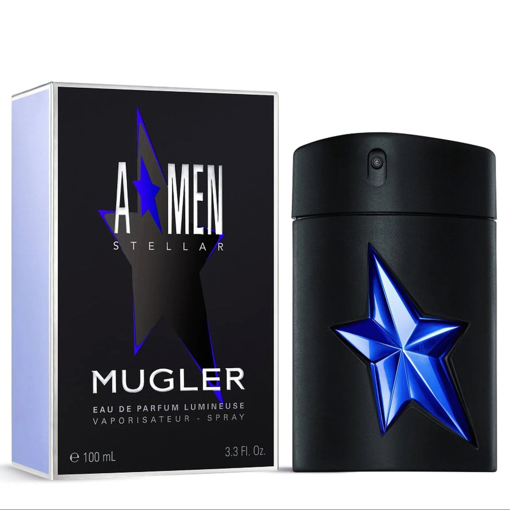 Mugler A Men Stellar Eau De Parfum Lumineuse For Men - Oriental Fougere Perfume 100ml
