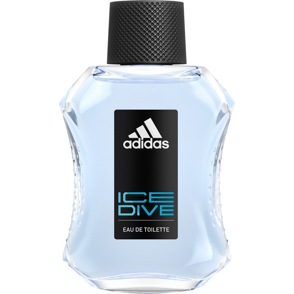 Adidas Ice Dive Eau De Toilette For Men - Aromatic Fougere Perfume 100ml