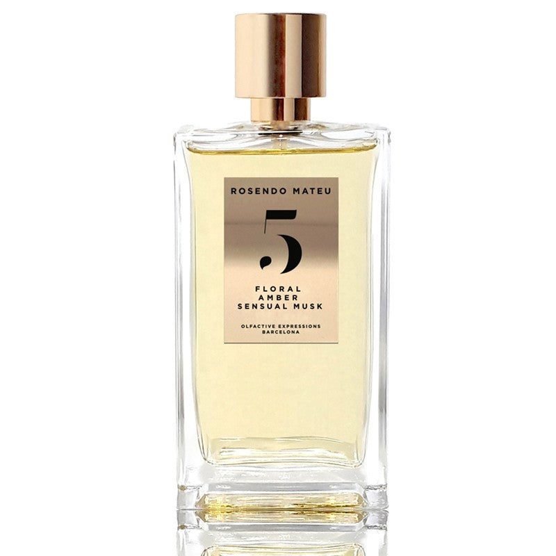 Rosendo Mateu 5 Floral Amber Sensual Musk - Perfume For Unisex - EDP 100 ml
