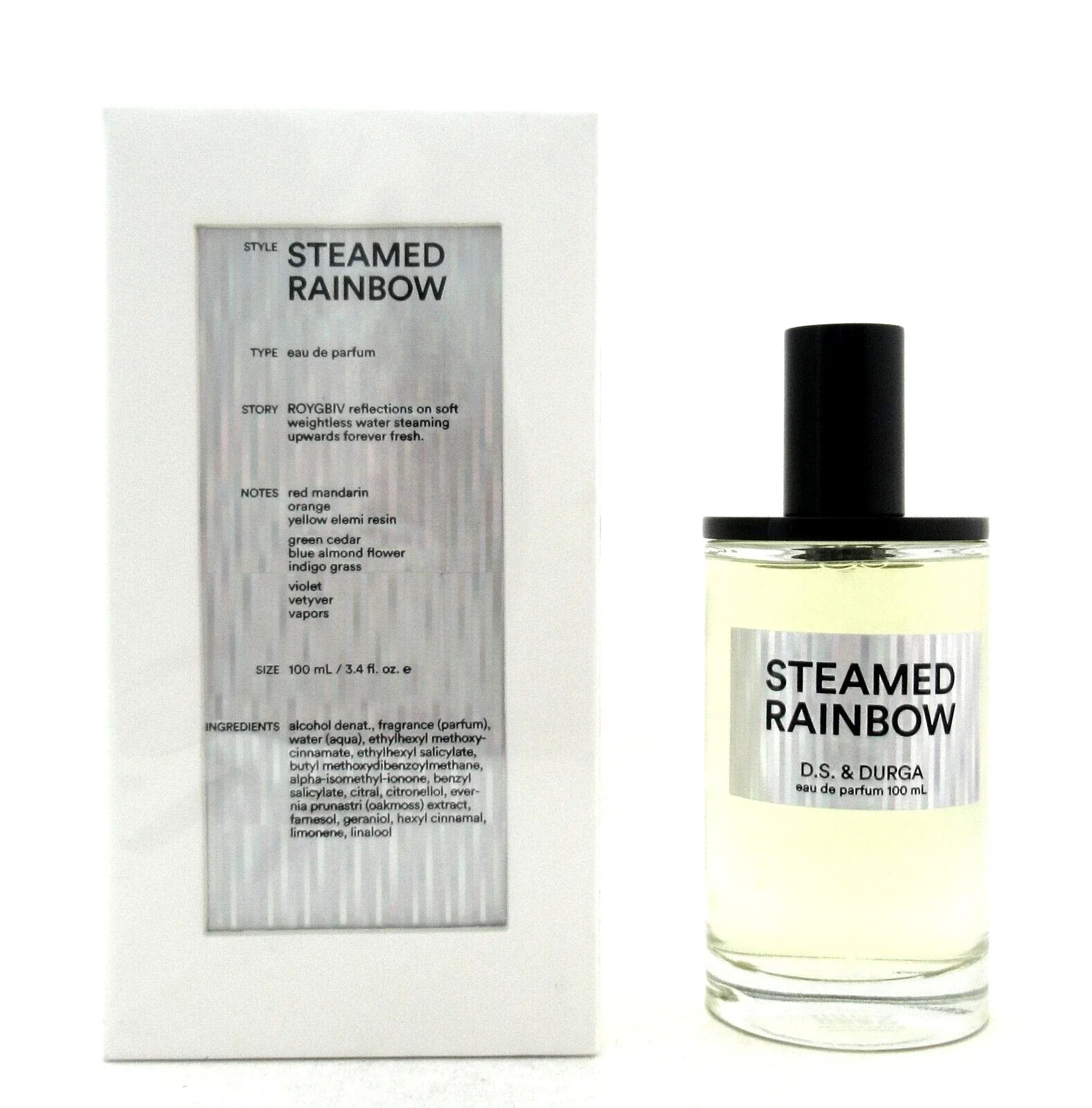 D.S. & Durga Steamed Rainbow Eau De Parfum For Unisex - Aromatic Perfume 100ml