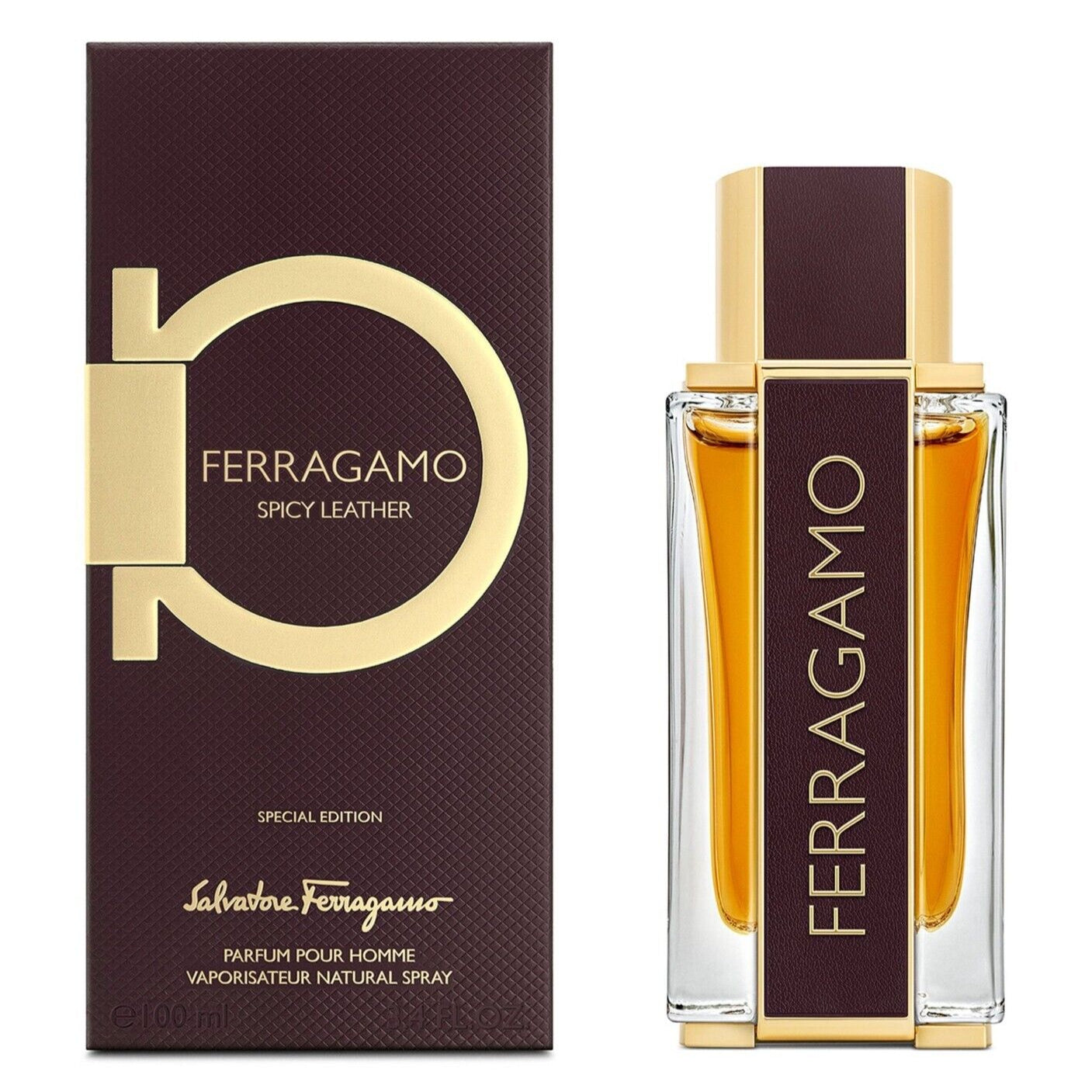 Salvatore Ferragamo Spicy Leather Perfume For Men Parfum 100ml
