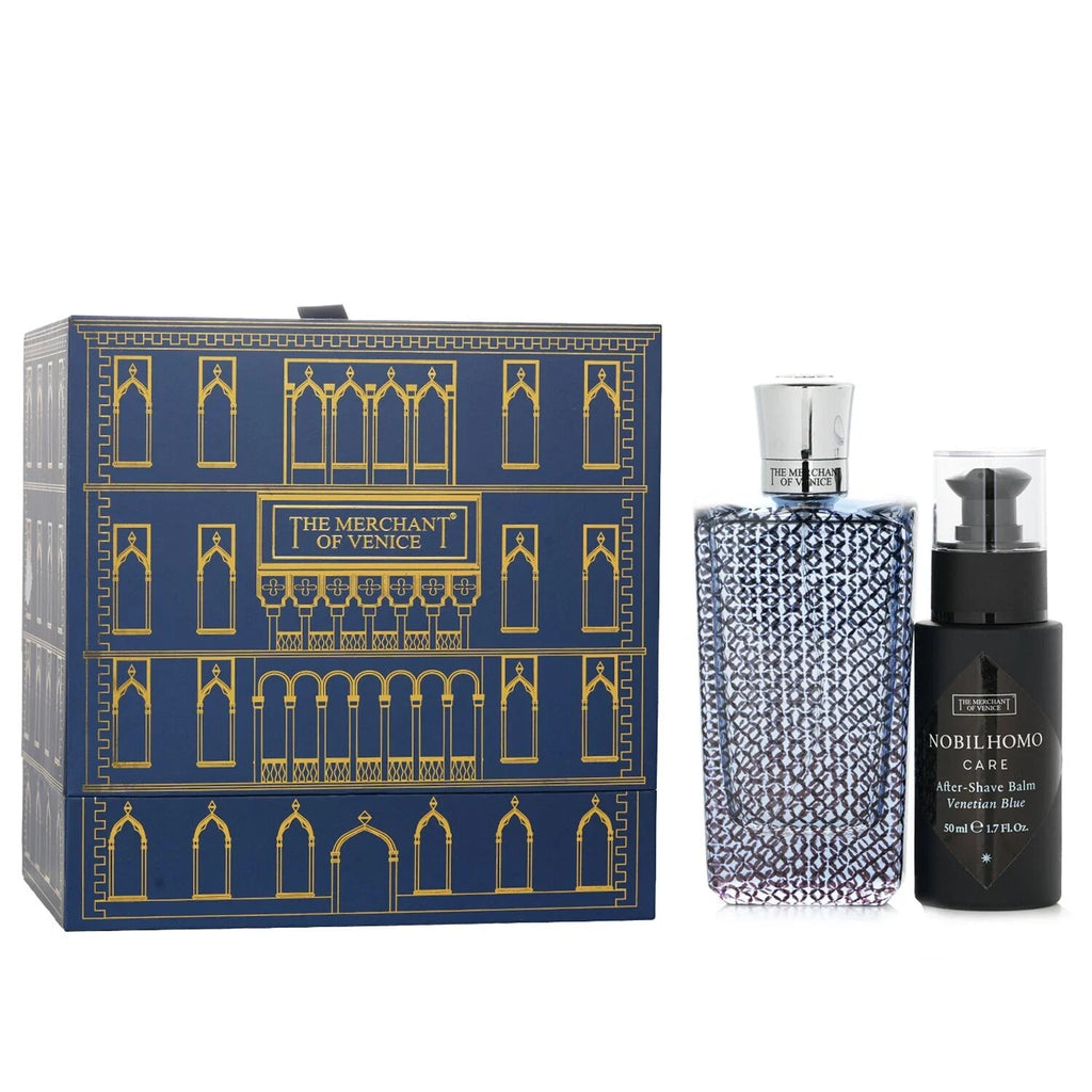 The Merchant Of Venice Nobil Homo Venetian Blue Gift Set For Men