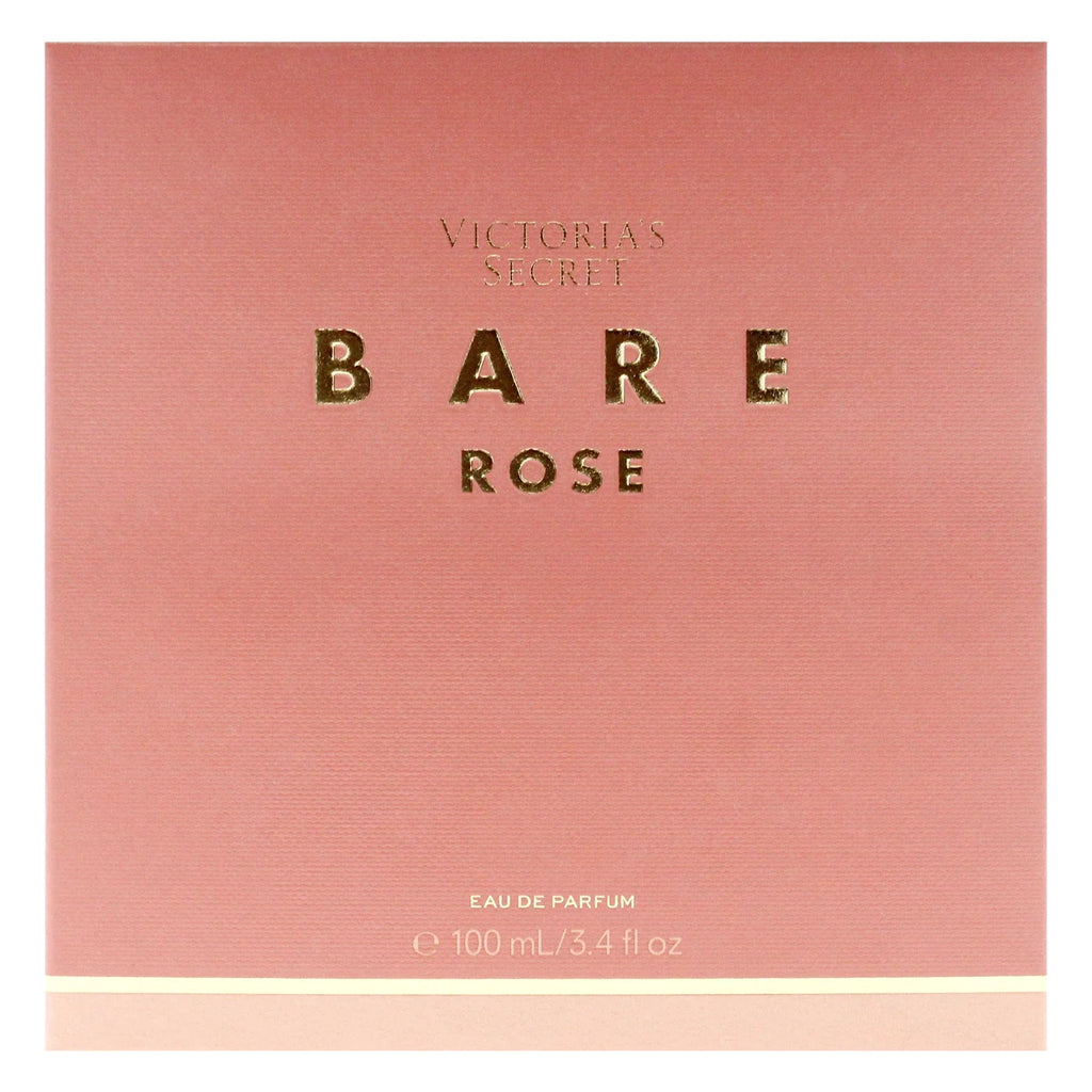 Victoria's Secret Bare Rose Eau De Parfum For Women - Woody Floral Musk Perfume 100ml