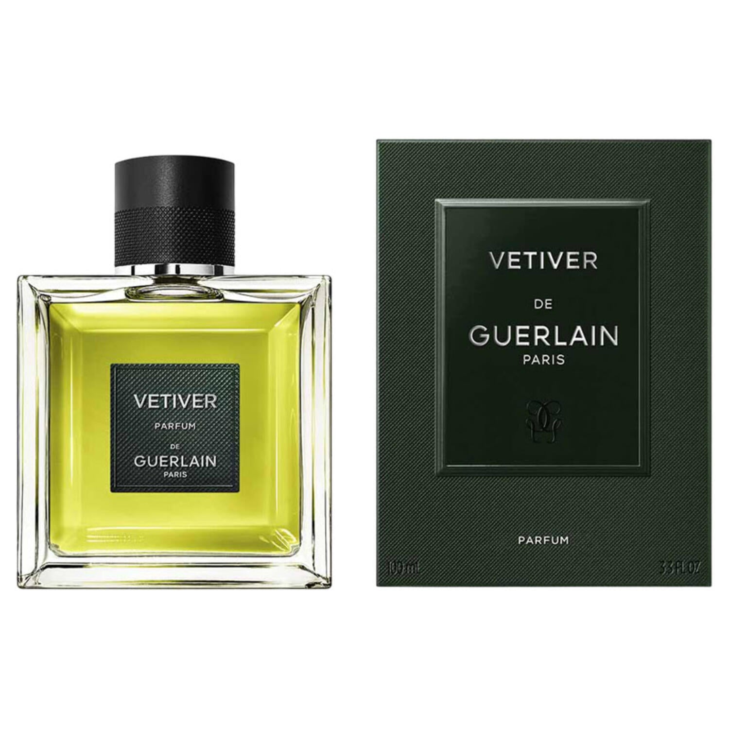 Guerlain Vetiver Parfum For Men - Woody Spicy Perfume 100ml
