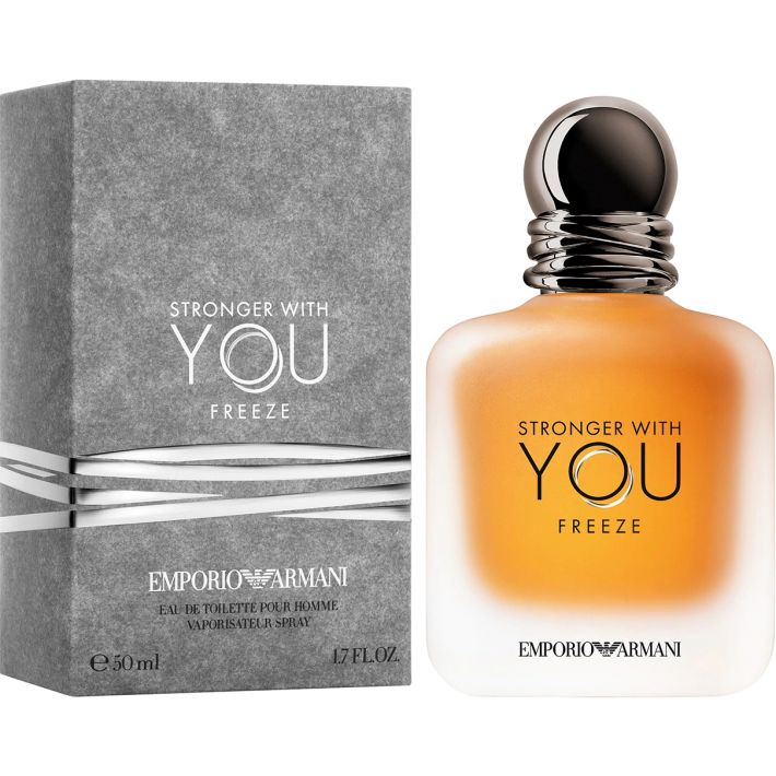 GIORGIO ARMANI EMPORIO ARMANI STRONGER WITH YOU FREEZE POUR HOMME - PERFUME FOR MEN - EDT 50 ml